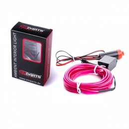 LED svÄtlovodnĂ˝ pĂĄsek 3m (fialovĂ˝)
